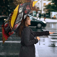 Personalised Niue ANZAC 1915-2026 Filmstrip Umbrella Lest We Forget 25 April LT9 - Polynesian Pride