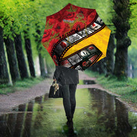 Personalised Niue ANZAC 1915-2026 Filmstrip Umbrella Lest We Forget 25 April LT9 - Polynesian Pride