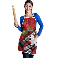 Personalised Tonga ANZAC 1915-2026 Filmstrip Apron Lest We Forget 25 April LT9 - Polynesian Pride