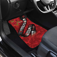 Personalised Tonga ANZAC 1915-2026 Filmstrip Car Mats Lest We Forget 25 April LT9 - Polynesian Pride