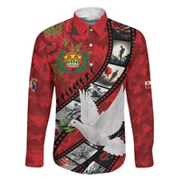 Personalised Tonga ANZAC 1915-2026 Filmstrip Family Matching Mermaid Dress and Hawaiian Shirt Lest We Forget 25 April