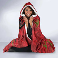 Personalised Tonga ANZAC 1915-2026 Filmstrip Hooded Blanket Lest We Forget 25 April LT9 - Polynesian Pride