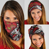Personalised Tonga ANZAC 1915-2026 Filmstrip Neck Gaiter Lest We Forget 25 April LT9 - Polynesian Pride
