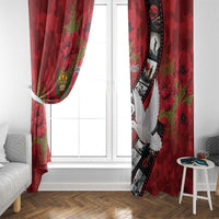 Personalised Tonga ANZAC 1915-2026 Filmstrip Window Curtain Lest We Forget 25 April LT9 - Polynesian Pride