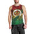 Personalised Vanuatu Yumi 44th Indipendens Dei Men Tank Top Vanuatuan Broad Tusk with Polynesian Tribal