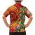 Polynesian Tribal Flower Tattoo Family Matching Mermaid Dress and Hawaiian Shirt Special Vermilion Vibe