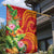 Polynesian Tribal Flower Tattoo Garden Flag Special Vermilion Vibe