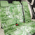 Polynesian Hibiscus Flower Tribal Back Car Seat Cover Lime Green Color LT9