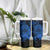 Blue Polynesian Tahiti Island Tumbler With Handle The Wave of Water