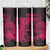 Pink Polynesian Tahiti Island Skinny Tumbler The Wave of Water