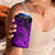 Purple Polynesian Tahiti Island 4 in 1 Can Cooler Tumbler The Wave of Water