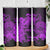 Purple Polynesian Tahiti Island Skinny Tumbler The Wave of Water