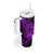 Purple Polynesian Tahiti Island Tumbler With Handle The Wave of Water