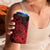 Red Polynesian Tahiti Island 4 in 1 Can Cooler Tumbler The Wave of Water