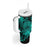 Turquoise Polynesian Tahiti Island Tumbler With Handle The Wave of Water