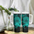 Turquoise Polynesian Tahiti Island Tumbler With Handle The Wave of Water