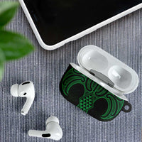 Kakariki Maori Ta Moko Poutama Art AirPods Case - Polynesian Pride