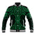 Kakariki Maori Ta Moko Poutama Art Baseball Jacket