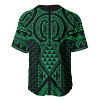 Kakariki Maori Ta Moko Poutama Art Baseball Jersey