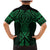 Kakariki Maori Ta Moko Poutama Art Family Matching Mermaid Dress and Hawaiian Shirt