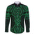 Kakariki Maori Ta Moko Poutama Art Family Matching Puletasi and Hawaiian Shirt