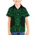Kakariki Maori Ta Moko Poutama Art Family Matching Puletasi and Hawaiian Shirt