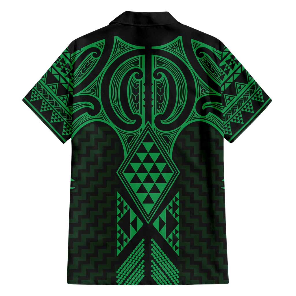 Kakariki Maori Ta Moko Poutama Art Hawaiian Shirt LT9 - Polynesian Pride