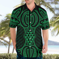 Kakariki Maori Ta Moko Poutama Art Hawaiian Shirt LT9 - Polynesian Pride
