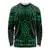 Kakariki Maori Ta Moko Poutama Art Long Sleeve Shirt