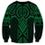 Kakariki Maori Ta Moko Poutama Art Sweatshirt
