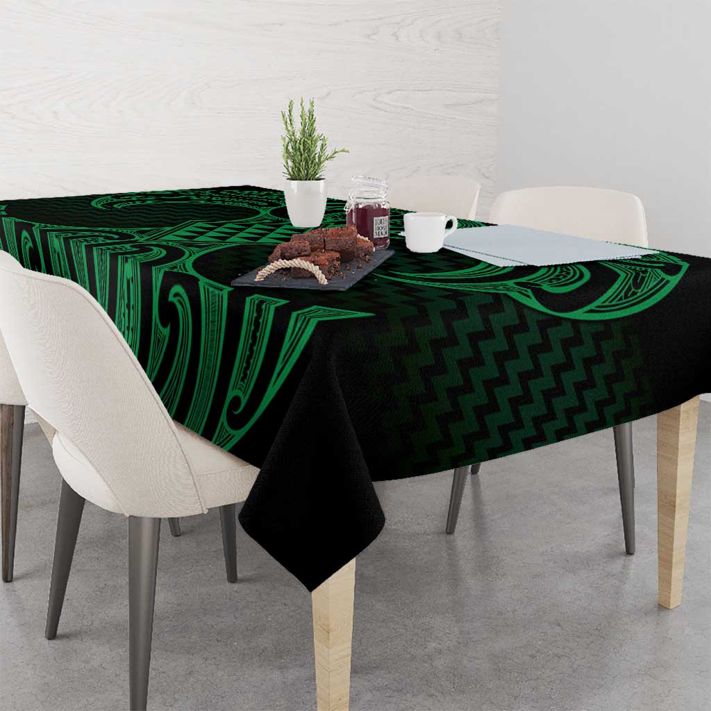 Kakariki Maori Ta Moko Poutama Art Tablecloth LT9 - Polynesian Pride
