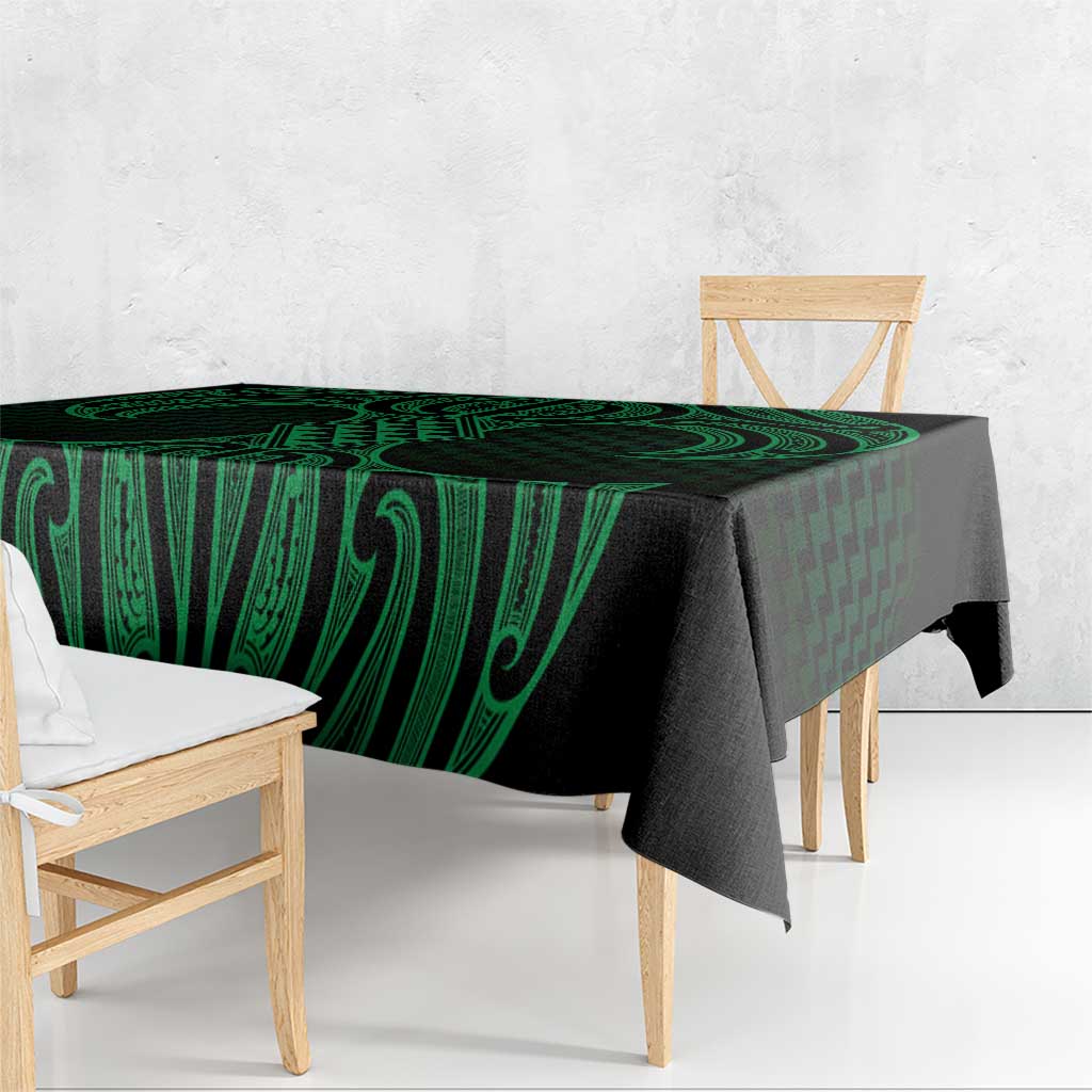 Kakariki Maori Ta Moko Poutama Art Tablecloth LT9 - Polynesian Pride