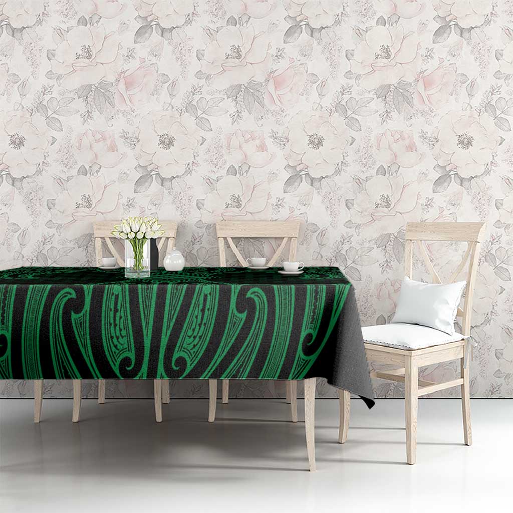 Kakariki Maori Ta Moko Poutama Art Tablecloth LT9 - Polynesian Pride