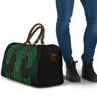 Kakariki Maori Ta Moko Poutama Art Travel Bag - Polynesian Pride