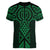 Kakariki Maori Ta Moko Poutama Art Women V-Neck T-Shirt