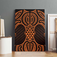 Karaka Maori Ta Moko Poutama Art Canvas Wall Art LT9 - Polynesian Pride