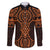 Karaka Maori Ta Moko Poutama Art Family Matching Puletasi and Hawaiian Shirt