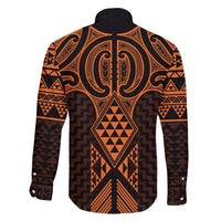 Karaka Maori Ta Moko Poutama Art Family Matching Tank Maxi Dress and Hawaiian Shirt