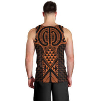 Karaka Maori Ta Moko Poutama Art Men Tank Top LT9 - Polynesian Pride