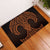 Karaka Maori Ta Moko Poutama Art Rubber Doormat