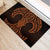 Karaka Maori Ta Moko Poutama Art Rubber Doormat