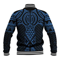 Kikorangi Maori Ta Moko Poutama Art Baseball Jacket LT9 - Polynesian Pride