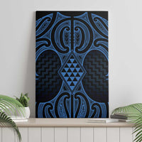 Kikorangi Maori Ta Moko Poutama Art Canvas Wall Art LT9 - Polynesian Pride