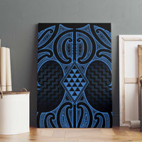 Kikorangi Maori Ta Moko Poutama Art Canvas Wall Art LT9 - Polynesian Pride