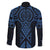 Kikorangi Maori Ta Moko Poutama Art Family Matching Puletasi and Hawaiian Shirt