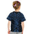 Kikorangi Maori Ta Moko Poutama Art Kid T Shirt