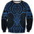 Kikorangi Maori Ta Moko Poutama Art Sweatshirt