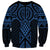 Kikorangi Maori Ta Moko Poutama Art Sweatshirt