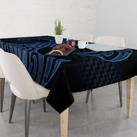 Kikorangi Maori Ta Moko Poutama Art Tablecloth LT9 - Polynesian Pride