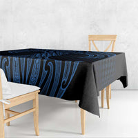 Kikorangi Maori Ta Moko Poutama Art Tablecloth LT9 - Polynesian Pride